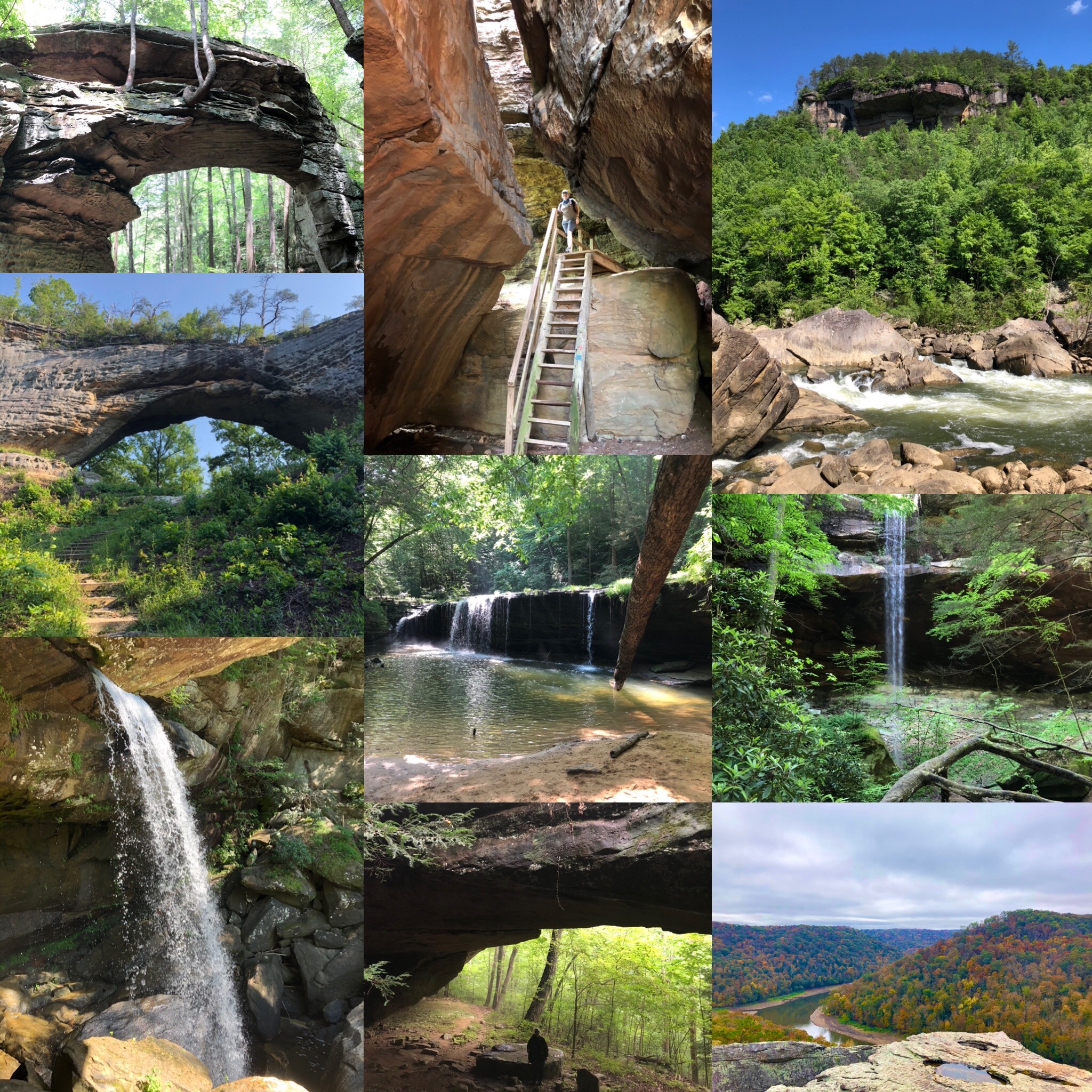 Kentucky Trail Collage